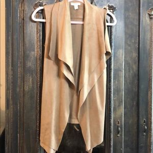 Katherine Barclay Suede vest or top
